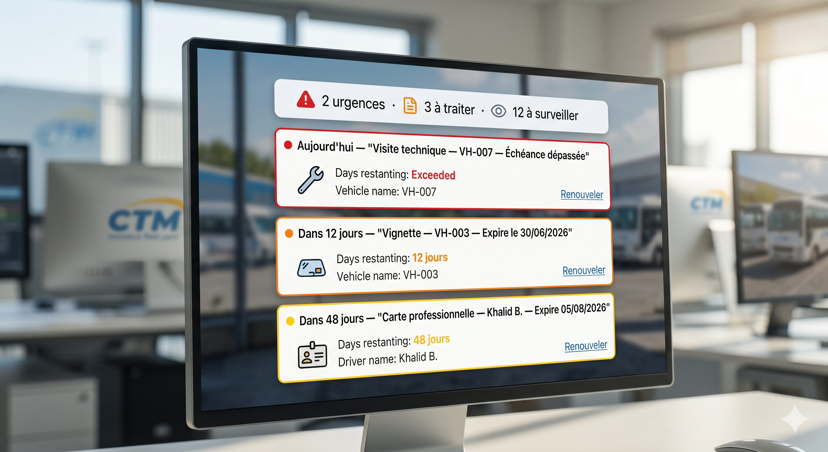Conformité & alertes documentaires