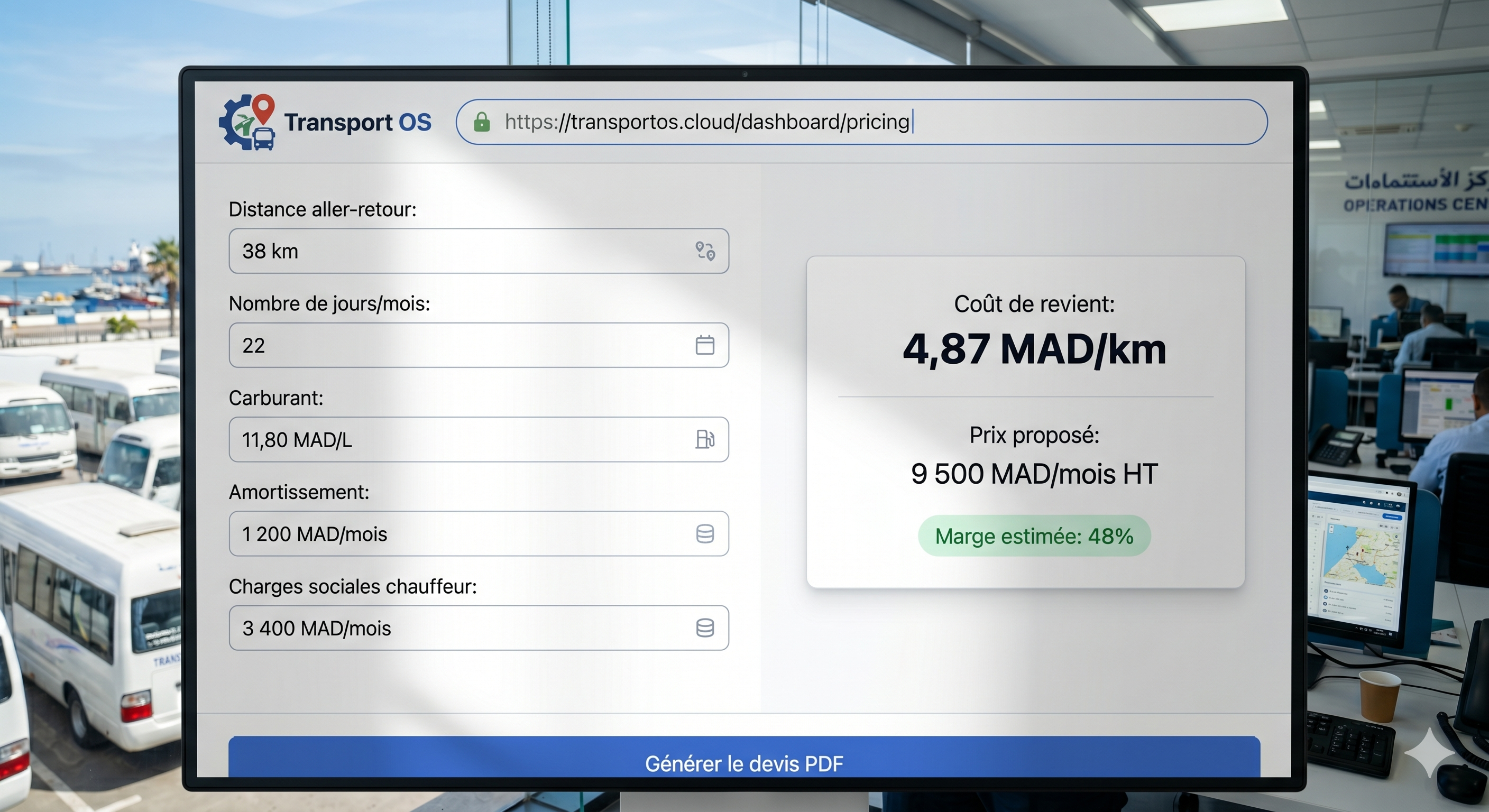 Simulateur de devis intelligent